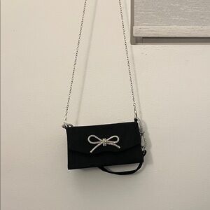 Elegant Black Chain Shoulder Bag